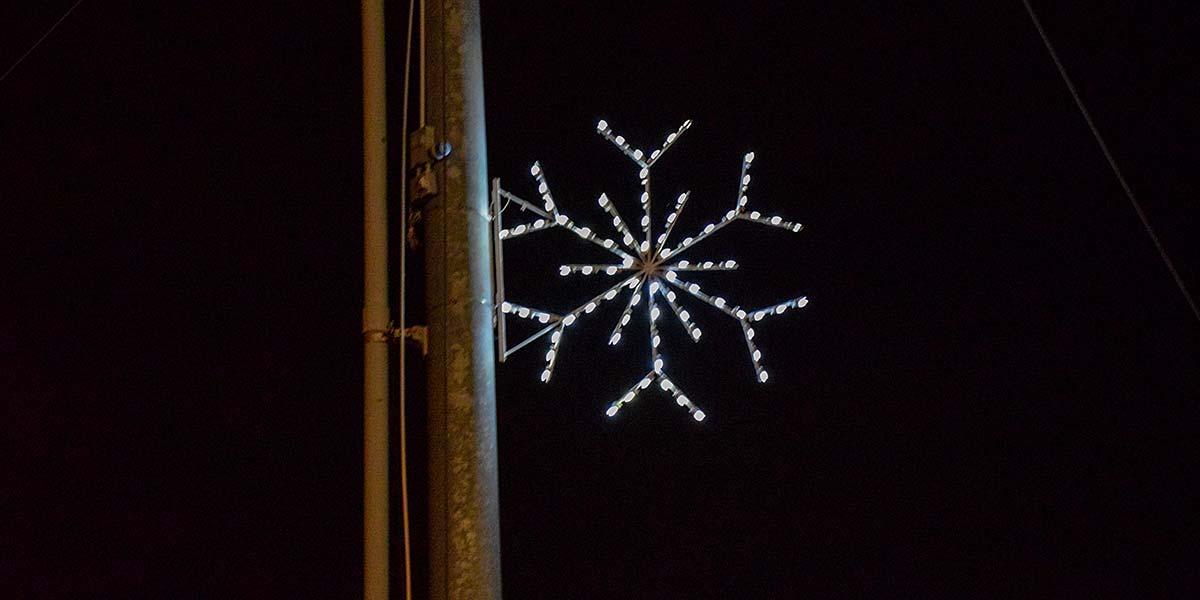 The lights in Gatlinburg