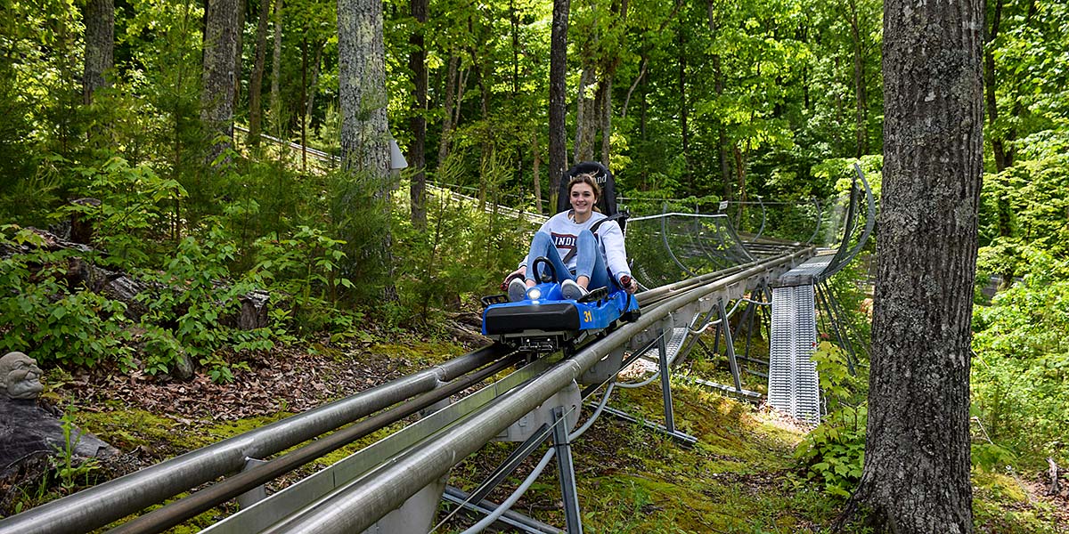 Ride the best mountain coaster in the Smokies